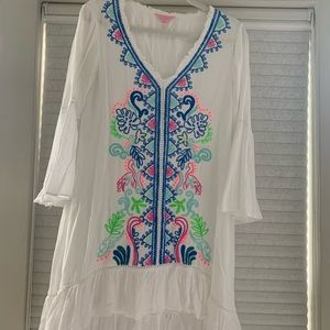 Lilly Pulitzer Cotton Swim Coverup